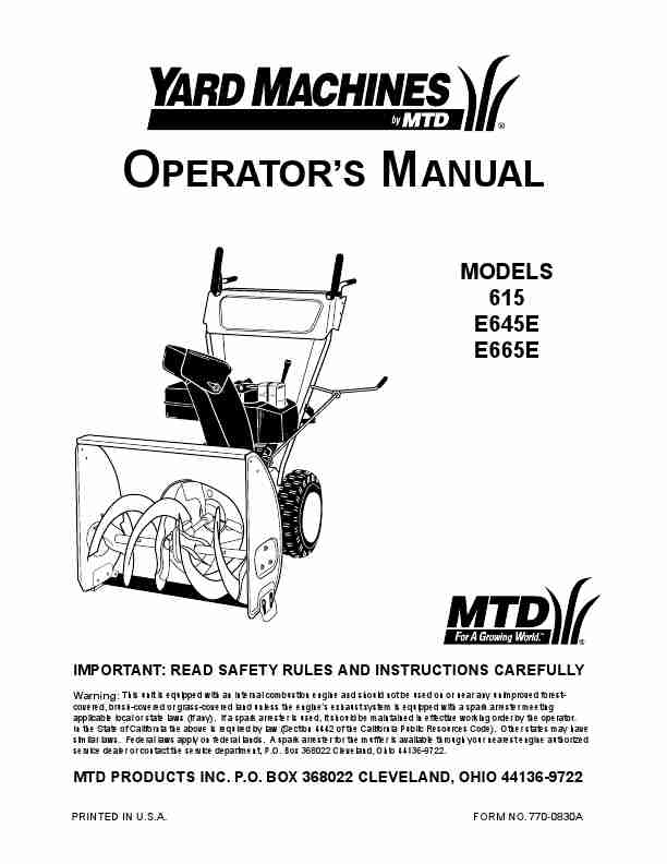 MTD Snow Blower E645E-page_pdf